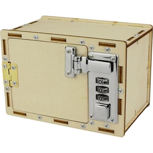 Creative Mechanical Lock Box Puzzle Toys Children Preschool Toys Piggy Bank