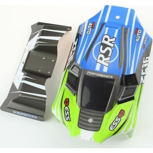 Modified RC Car Shell For Weili 1:14 144001-1335 Remote Control Toy Green & Red Color Cars Body Cover Original Parts Accessories