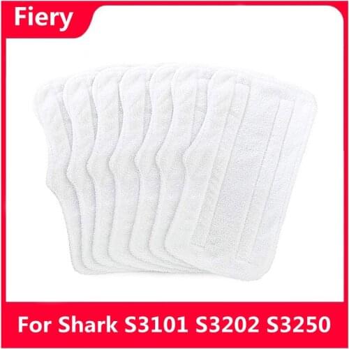 Steam Mop Soft Microfiber Cloth Covers for Shark S3101 S3202 S3250 Microfiber Washable Cleaning Pad Head Replacement Pad