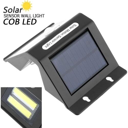 Outdoor Waterproof LED Solar Power PIR Motion Sensor Wall Light for Garden / Yard / Driveway