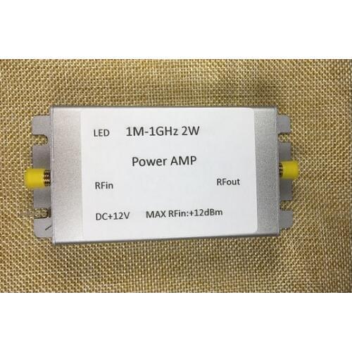 NEW 1PC 1M-1000MHz 2W Amplifier HF FM VHF UHF FM Transmit RF Amplifier Broadband