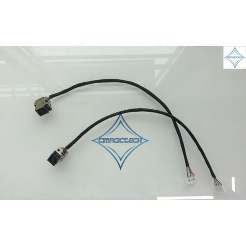 New for HP CQ40 CQ41 CQ42 G2 DV5 DV6 CQ61 G61 DV6-1000 DV6-2000 DV7-2000 laptop DC power jack connector plug port with cable