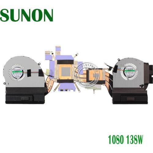 New For Dell Alienware 17 R4 ALW17C GTX 1080 0FRPY8 Laptop CPU Fan With Heatsink 0FRPY8