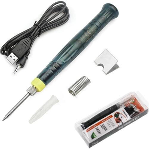 Letme 5V 8W Portable USB Soldering Iron Soldering Pen Home Student Mobile Phone Repair Mini Soldering Iron Soldering Tool