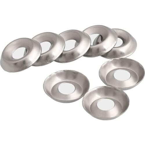10/20/50pcs stainless steel gaskets Fisheye washer Concave taper Solid gasket M3M4M5M6