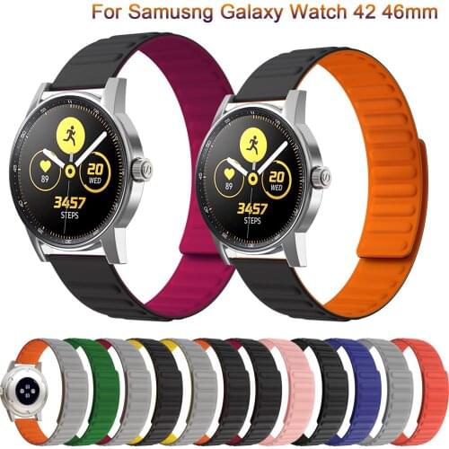 20mm 22mm Silicone band For Samsung Active 2 strap Gear S3 frontier 46mm/42mm bracelet Galaxy watch 3/Active 2 40mm 44mm strap
