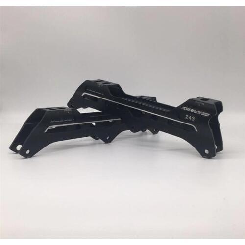 243mm 3 wheels Inline Speed Skates Base for Powerslide FSK Pleasure Tool Urban 165mm Across Race Skates Frame 3X110mm 100mm 90mm