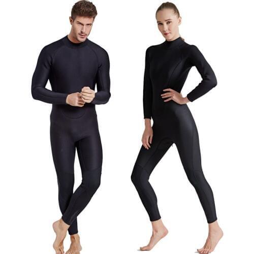 Sbart 2mm Wetsuit Neoprene Scuba Snorkel Diving Suit Swimwear Women/Men One Piece Long Sleeve Surfing Suits 2018 CO