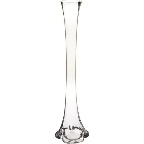 Modern Elephant Foot vase Glass vase 60CM Slim Waisted Vazo vase jarrón ваза vaso مزهرية