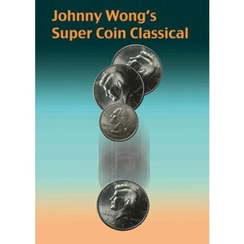 Super Coin Classical Magic Tricks Coin Appearing Disappearing Pass Through Glass Magia Close Up Gimmick Props Illusion Comedy