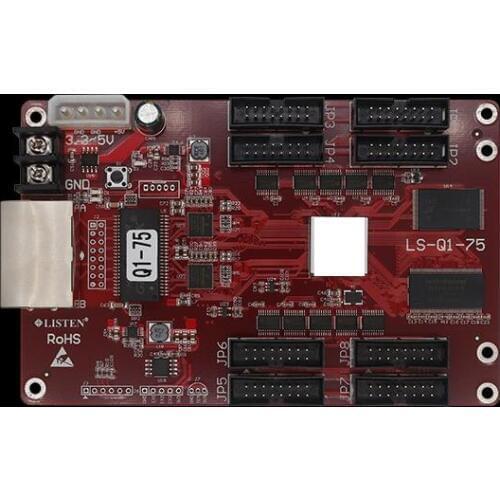 W62 HD-W62(old version HD-W40) wifi wireless and USB ports led sign controller card supports P10,P16,P20,F3.0,F3.75,F5.0