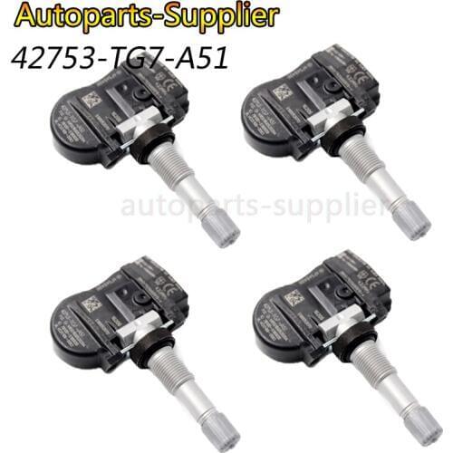 4pcs/lot New High Quality TPMS Tire Pressure Sensor For 2016-2017 Honda Pilot 42753-TG7-A51 42753TG7A51 car accessories