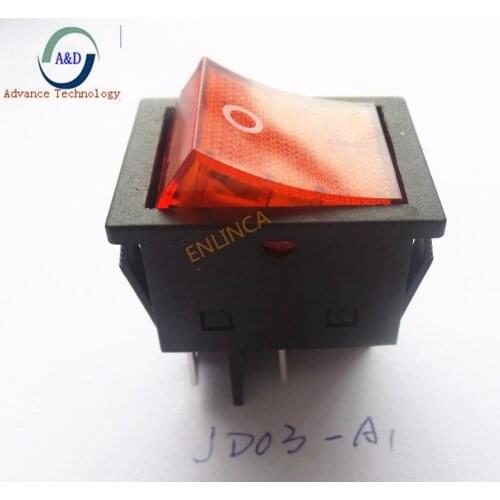 5pcs original wholesale ! JD03-A1 25A 30A 250VAC Rocker switch buttons 4Pin