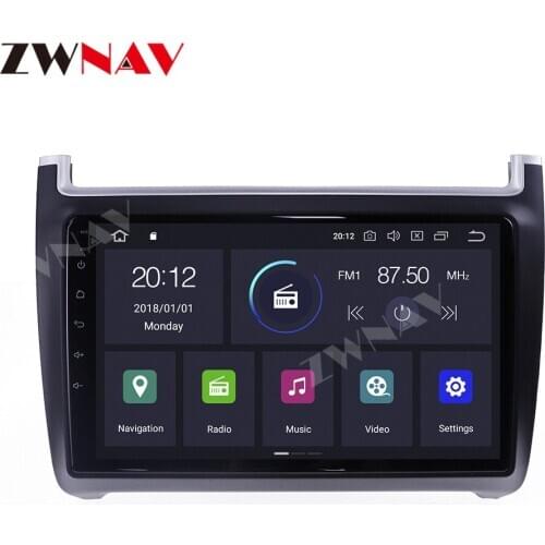 4G+64G 9” Android 10 Car Radio Multimedia Video Player Navigation GPS For Volkswagen VW POLO 2009-2018 2 din Autoradio no DVD
