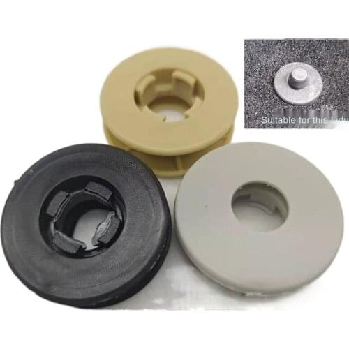 Auto Fastener & Clip Car Mat Press Buckle Non-slip Buckle Round Plastic Carpet Fixing Leather Wire Loop Fixing Buckle Detachable