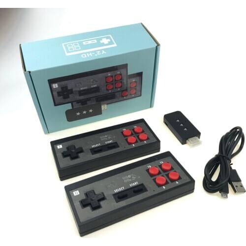 Data Frog USB Wireless Handheld TV Video Game Console Build In 600 Classic Y2 PLUS USB GAME CONSOLE Support HDMI Output