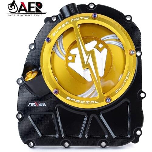 JAER Engine Clear Clutch Cover Protector Guard for Benelli BN600 TNT600 2020 Clutch Pressure Plate Spring Retainer