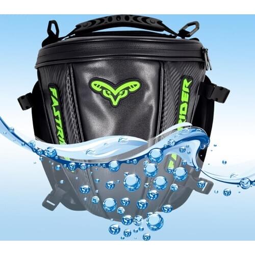 Top Leather Saddle Bags Motorcycle Bag Leg Waterproof Moto Tank Bag Mochila Moto Pierna Bolsa Motocicleta Racing Oil Tank