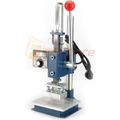 Hot Foil Stamping Machine,Manual Stamping Machine,Leather Printer,Creasing Machine,Marking Press,Embossing Machine 220V