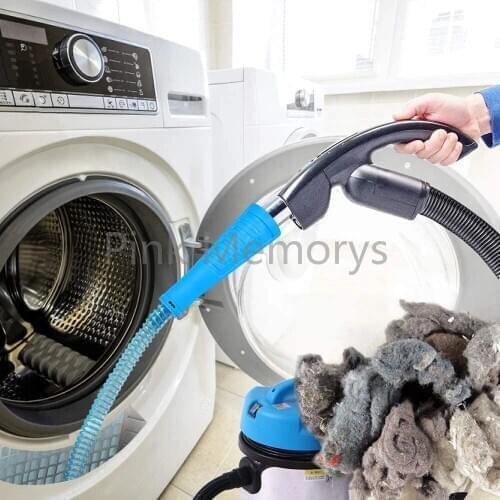 Lint Lizard TV Family Multifunctional Cleaning Pipe Vacuum Cleaner Connector Accessories Washing Machine Cleaner