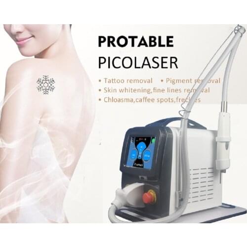 The latest Nd Yag laser 1064nm 532nm 1320nm machine tattoo removal eyebrow freckle factory direct sales