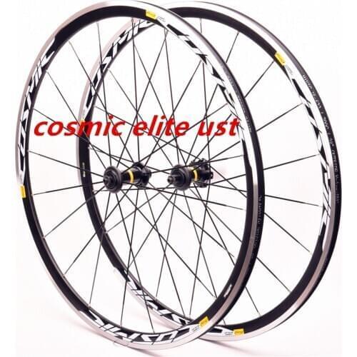 New ! Cosmic ELITE UST 700C alloy wheels, road bike wheels, V Brake, aluminum wheel set, bicycle wheel rims