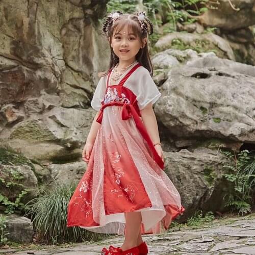 Girls Dress 2021 New Childrens Costumes Kids Dresses for Girls Korean Baby Clothes Baby Girl Clothing