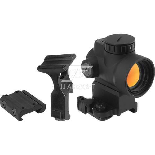 TARGET MRO Red Dot Sight Pack with Low Mount, Riser Mount and 45-Degree Offset Mount (Black/Tan)