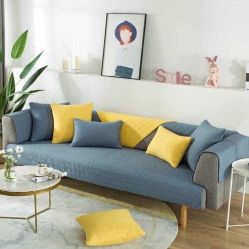 Corner Sofa Cover Couch Covers Sofa Towel Chair Cover Cushion Waterproof Couch Covers for Living Room Protected Sofa Pillowcase