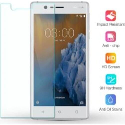 Screen Protector For Nokia 3 5.0 inch Nicotd 9H 2.5D Premium Glass Tempered For Nokia 3 Nokia3 2017 9H Protective Glass Film