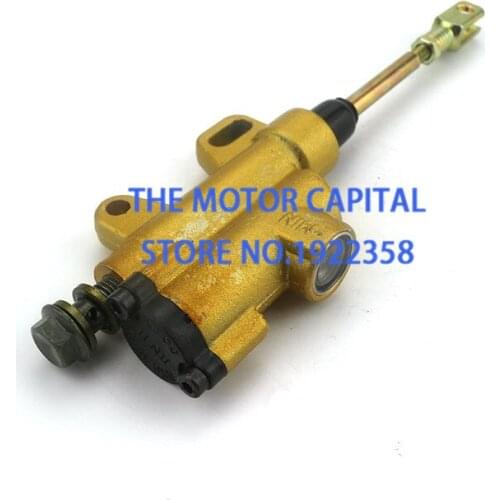 10mm golden REAR PIT DIRT BIKE ATV HYDRAULIC BRAKE MASTER CYLINDER 110cc 125cc 140cc 150cc PITBIKE