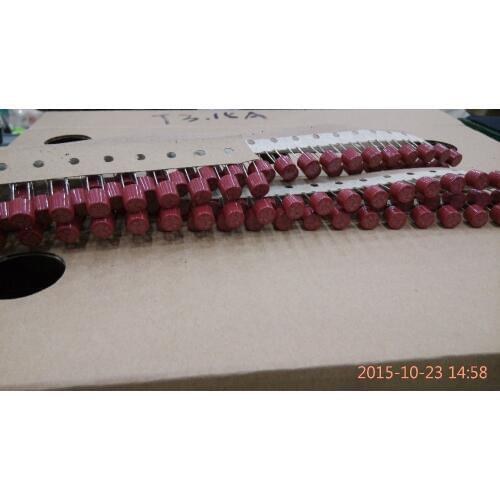 10pcs Cylindrical fuses 3.15A T3.15A 250V 382 Cylindrical plastic fuse LCD TV power board commonly used Free shipping