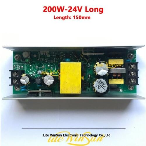 200W 24V Power Supply Board Long Type Switch Power Board for LED Stage Light