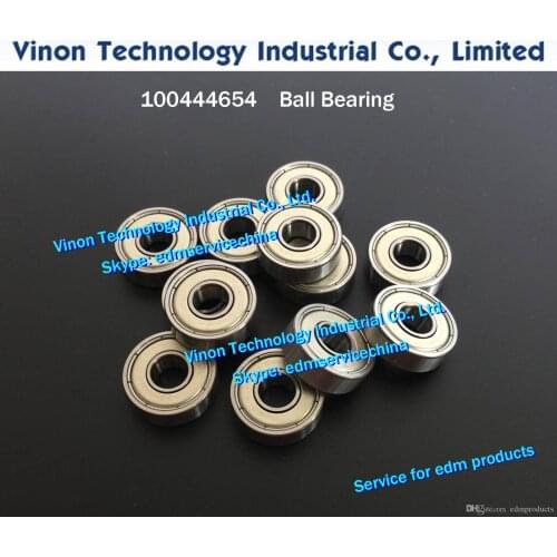 5pcs/lot) 100444654 edm Ball bearing Ø22xØ8x7tmm (with steel seal) for ROBOFIL 100,200 CHARMILLES CNC WIRE CUT PARTS 321014077