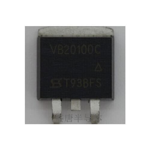 Free shipping 50pcs/lot VB20100C TO-263