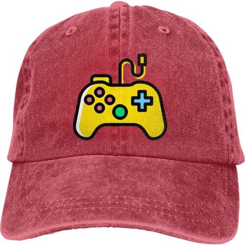 Playstation Joyp-ad Baseball Caps Mens Womens Camping Adult Adjustable Cowboy Hat Casquette Black