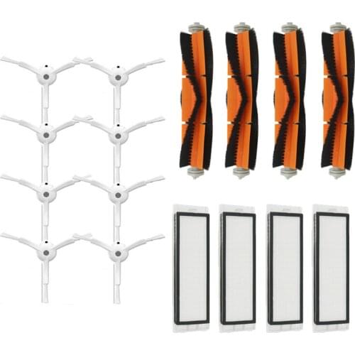 Side Brushes/Main Brushes/HEPA Filters for Xiaomi Vacuum 2 for Roborock S50 S55 S6 Vacuum Cleaner Parts Replacement Accessories