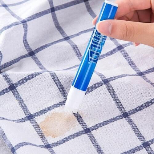 Clothes Instant Stain Quick Remover Pen Grease Detergent Cleaner Pen Brushes Emergency Decontamination Cleaning Scouring R4T8