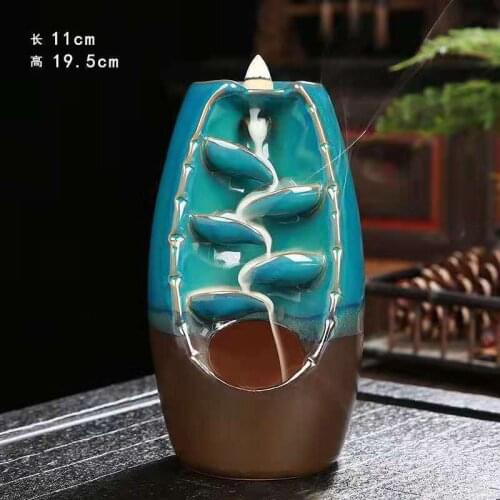 Ceramic large reflow incense burner kiln change incense burner home reflow incense burner backflow incense burner