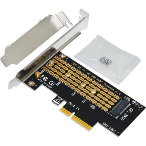 KPHRTEK 1 PC PCIE to M2/M.2 Adapter/PCI Express to M.2 SSD NVMe Computer Expansion Cards