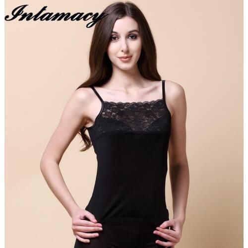 Summer 100% Silk Knit Blouse, Lady Lace, Sexy Silk Silk Vest