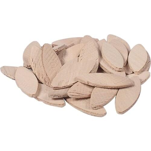 Hot 100Pcs No.10 Assorted Wood Biscuits for Tenon Machine Woodworking Biscuit Jointer Woodworking Accessory