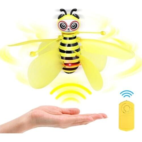 Little Bee Drone Gesture Sensor Flying Beel Mini Induction Suspension RC Aircraft Flying Suspended Children Outdoor Indoor Toys
