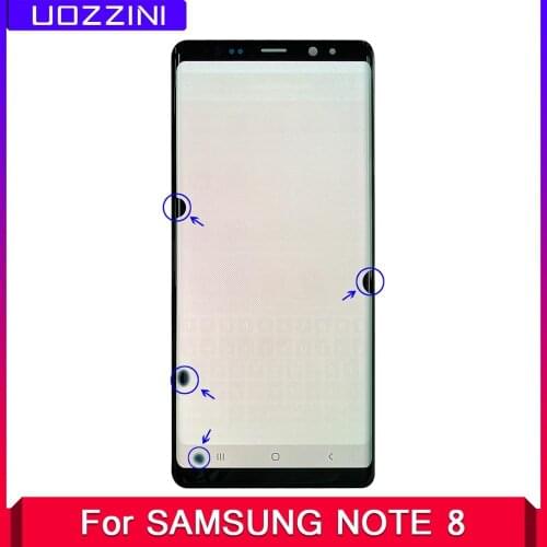 Multi-point LCD For Samsung Galaxy Note 8 N9500 N9500F Display Screen Digitizer Assembly Replacement-Parts