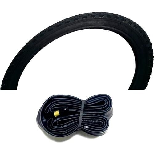 Knt 24 Rim Bicycle Outer And Inner Rubber Set 24 X1.95 OR 24 X2.125 Models Compatible