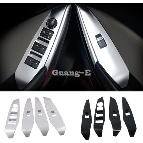 Car Sticker Inner Door Window Glass Switch Panel Cover Trim Lift Frame Handrail For Mazda6 Mazda 6 Atenza 2017 2018 2019