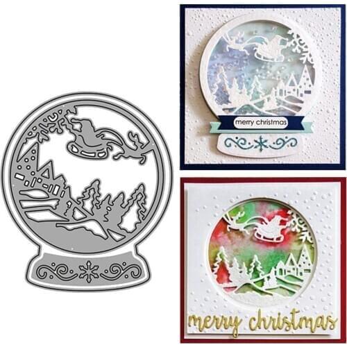 New Design Craft Metal Cutting Die die cuts Christmas ball decoration scrapbooking Album Paper Card Craft Embossing die cuts