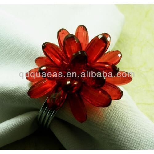 Aliexpress sold beaded wedding napkin ring