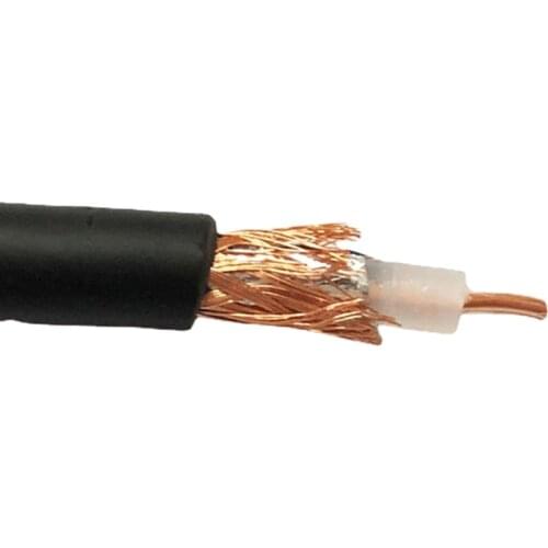 RG58 50-3 RF coaxial cable RG-58 RG58 cable Wires 50ohm 5m 10m 20m 30m 50m