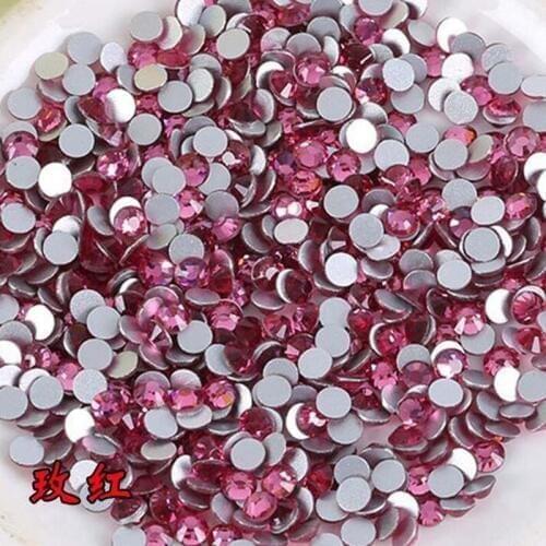 2800 Pieces SS16 Loose Rhinestones Glass Crystal Non Hotfix Flatback Rhinestone For Nails Art Decor DIY Crafts Many Colors